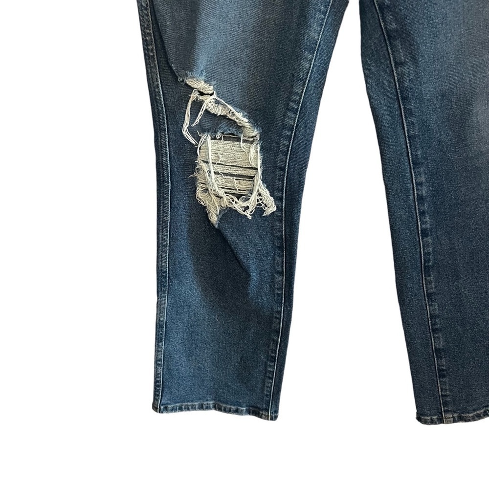 GOOD AMERICAN Distressed Jeans in Medium Wash Size 8/29 - Picture 11 of 16